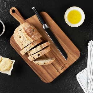 Planche à découper élégante pour la cuisine avec poignée ergonomique, finition lisse, design durable, idéale pour couper, servir et cuisiner - Product Image 4