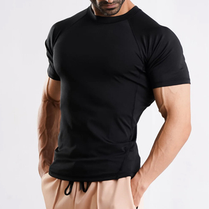 T-shirt de sport pour homme, de haute qualité, pour la musculation et le fitness, vêtements de sport pour homme - Product Image 2