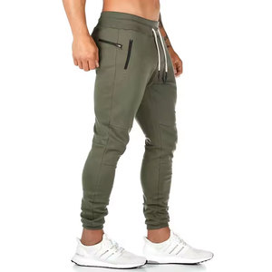 Pantalones Deportivos Ligeros de Lona 100% Algodón para Hombre, Transpirables, para Gimnasio, Senderismo, Correr, Ejercicio - Product Image 4
