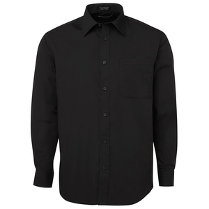 Chemise à manches longues en coton 100% à carreaux, couleur unie, logo personnalisé OEM, chemise décontractée pour hommes - Product Image 4