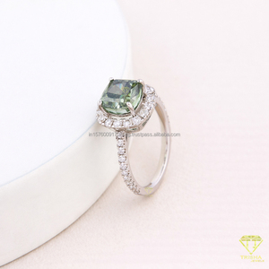 <b>Top</b> Selling Handmade Moissanite Engagement Ring for Women Featuring Elegant Craftsmanship and Style Available At Best Price - Product Image 6