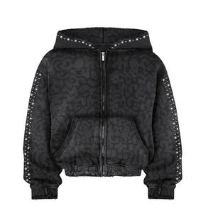 Hoodie personnalisé en molleton épais coupe oversize pour les marques de mode américaines – Service de marque privée - Product Image 5