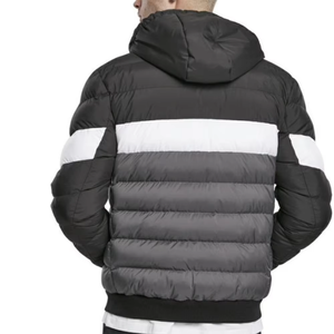 Bulk Wholesale <b>Men's</b> Down Outerwear Down Filled Polyester Quilted Urban Cold Weather Wholesale Supplier - Product Image 2