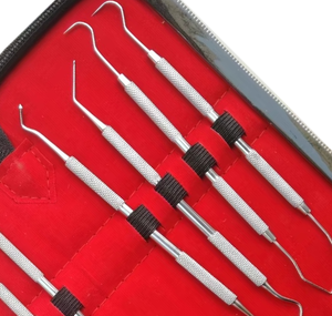 Explorador Dental Premium de Doble Punta, Raspador de Acero Inoxidable para Examen Bucal y Cuidado Dental - Product Image 6