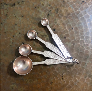 Be Safe <b>Copper</b> Measuring <b>Cup</b> With Hammered Design Handle Set Of 4 Piece Hotel And Wedding Kitchenware Tools From Indian Supplier - Product Image 3