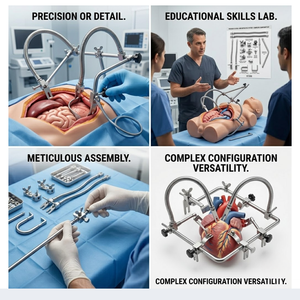 Sistema de Retracción Autoretráctil Leyla |   Instrumento Quirúrgico de Neurocirugía |   Acero Inoxidable - Product Image 5