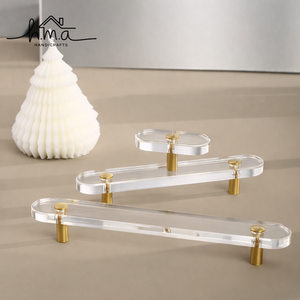 Poignée de meuble moderne en acier inoxydable en forme de L, poignée de tiroir incurvée minimaliste pour armoire de cuisine, porte de placard - Product Image 3