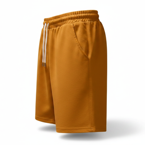 100% Cotton mens shorts 300GSM cotton jersey fabric Oversized Wholesale Men Sweat Shorts heavyweight Casual mens Shorts - Product Image 4