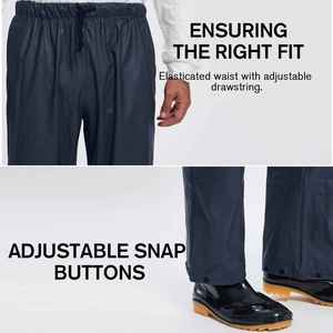 Double Layer Seam Sealed Rainwear Professional Grade Water Resistant Outdoor Apparel <b>Rain</b> <b>Jacket</b> & Suit - Product Image 5