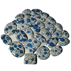 Cabujones de Jaspe K2 100% Natural, Piedras Preciosas Sueltas para Joyería, Formas Variadas, 20-45mm, 8-12g, Venta al Por Mayor - Product Image 1