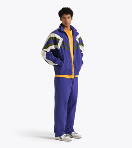 2026 Color Blocking Tracksuit Set Full Length Zipper <b>Jacket</b> With Drawstring Trouser Quick Dry Sporty Style Adult Autumn Wear - Product Image 1