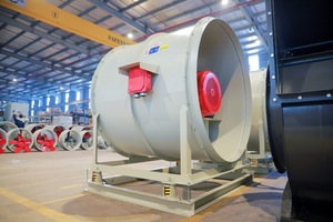 Ventilateur axial à entraînement direct PLG, haute résistance énergétique, acier SS400, 400-1500mm, personnalisable, APL-8-14D, directement de l'usine au Vietnam - Product Image 5
