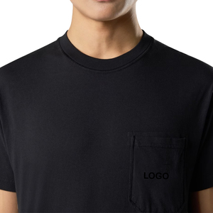 เสื้อยืดอินเทรนด์สำหรับผู้ชายเสื้อยืดผ้าฝ้ายออร์แกนิกทรงสลิมฟิตเสื้อยืดแฟชั่นแนวสตรีทย้อมสีสำหรับผู้ชาย - Product Image 5