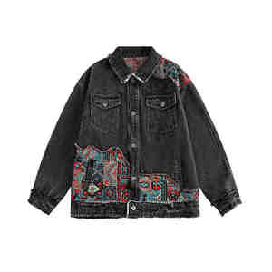Nueva Llegada, Ropa Casual para Hombre, Chaqueta de Mezclilla, Precio Directo de Fábrica, Estilo Premium, Aspecto Clásico, Duradera - Product Image 4