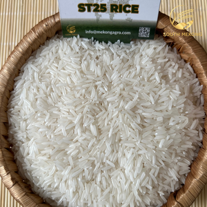 ST25จากเวียดนามใต้น้ำ5% ข้าวบาสมาติกถูกส่งออกแบบเสียมาตรฐานสหภาพยุโรปเราแบบยาวแบบแห้งติดต่อ Irene luong + 84 366 018 472 - Product Image 1