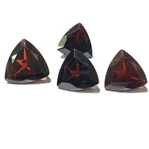 Pierres précieuses de grenat rouge cultivées en laboratoire de qualité AAA pour la fabrication de bijoux, taille ovale, certifiées par une tierce partie - Product Image 5