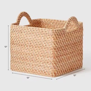 Cestas de ratán ajustables (otro tipo) para oficina, naturales/personalizadas, muebles de oficina en casa, comerciales, con forma europea. - Product Image 3