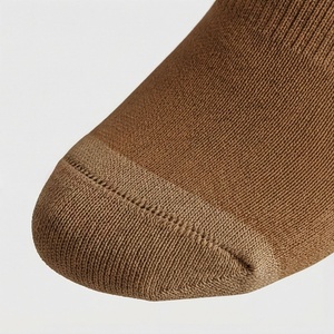<b>Men's</b> Crew <b>Socks</b> Solid Color Knitted Regular Style Daily Wear <b>Brown</b> - Product Image 6