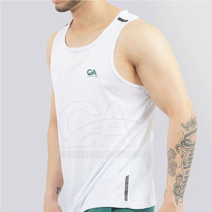Débardeur pour homme, vêtements de sport respirants, débardeur personnalisé pour homme, différentes couleurs, débardeur extensible, coupe ajustée, sous-vêtement pour homme, entraînement - Product Image 4