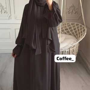 Abayas élégantes et modestes brodées à la main pour femmes -- - Product Image 1
