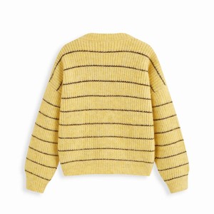 Suéter de Punto Estilo Universitario, Jersey de Punto Simple, Moda Urbana, Suéter Suave y Cómodo para Mujer, Transpirable - Product Image 2