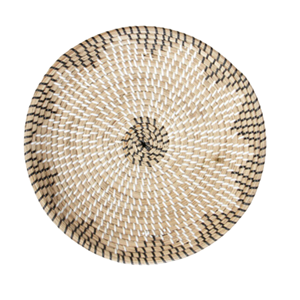 Set de table rustique en jonc de mer tressé avec motif étoile, dessous de verre en paille de qualité supérieure, assiettes de présentation pour dîner festif, vente en gros - Product Image 3