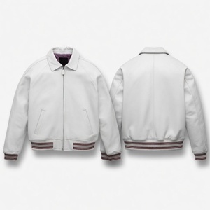 Chaqueta de Cuero para Hombre, Diseño Único, Superventas, Resistente al Viento, Nueva Moda, AI-LJ-067 - Product Image 1