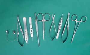 Juego de 10 Piezas de Microcirugía Oftálmica Básica de Azicon, Pinzas, Tijeras, Portaagujas, Herramientas Quirúrgicas para Cataratas y Córnea - Product Image 4