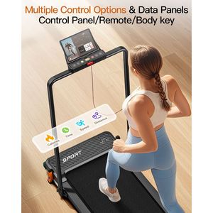 Tapis Roulant Sotto Scrivania 2-in-1 Akluer con Display LED, Motore Silenzioso da 2.5HP, Pedana Inclinabile e Massaggiatore Plantare con Braccioli - Product Image 6