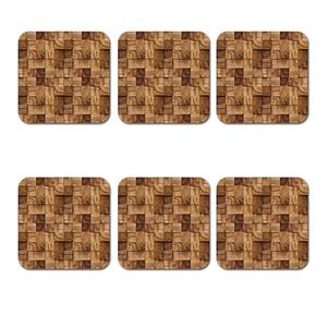 Designer Wooden MDF <b>Drink</b> <b>Coasters</b> Stylish Coffee Cup Pads for Home Office Kitchen Bar Perfect Housewarming Gift - Product Image 4