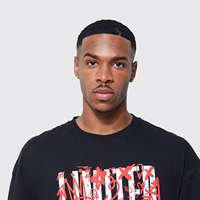 T-shirts graphiques 100 % coton surdimensionnés pour hommes, grammage lourd, logo 3D personnalisé sérigraphié, séchage rapide, écologiques et de haute qualité