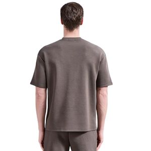 เสื้อยืดลำลองผู้ชาย ผ้าฝ้ายนุ่ม สวมใส่สบาย คอกลม แขนสั้น ทรงโอเวอร์ไซส์ เสื้อสตรีทแวร์ฤดูร้อน ระบายอากาศได้ดี - Product Image 2