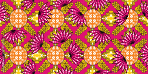 Khanga ผ้าพิมพ์ลายขี้ผึ้งสไตล์แอฟริกันผ้าฝ้าย100เปอร์เซ็นต์สำหรับเสื้อผ้าและชุดเสื้อผ้าส่งออกผู้จำหน่าย - Product Image 5