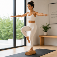 Ensemble de rouleaux de yoga écologiques 30*10cm, rouleau de massage des tissus profonds, rouleau en mousse de liège avec logo personnalisé