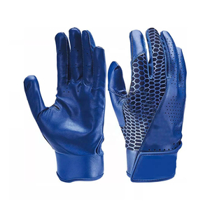 Guantes de Béisbol Modernos de Cuero, Diseño Impermeable, Cierre de Gancho y Bucle, Transpirables, Cómodos, Ajuste Seguro, Unisex - Product Image 1