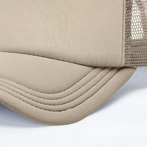 Casquettes de baseball personnalisées en gros pour hommes, avec logo, style trucker, ajustées, 5 panneaux, hip-hop, en maille imprimée - Product Image 2