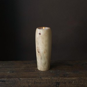 Portavelas de Madera Hecho a Mano, Decoración Rústica - Product Image 4