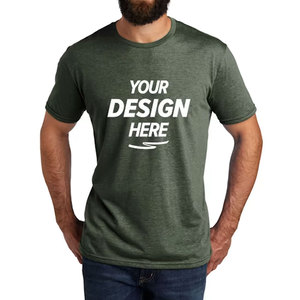 <b>Plain</b> <b>White</b> Crewneck <b>Tee</b> Shirt Custom Logo Embroidery 100 Cotton Premium Soft T-Shirt Wholesale Dropshipping Vendor T-Shirt - Product Image 4