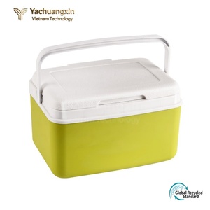 Nevera portátil para camping, bolsa de hielo, bloque de cristal de hielo, caja de conservación de frescura, cubo pequeño móvil para coche comercial o puesto. - Product Image 5
