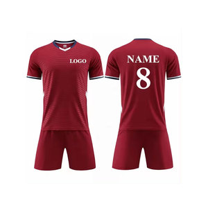 Maillot de football personnalisé sublimé pour homme, à capuche, manches courtes, anti-humidité, 100 % polyester, bleu-vert, uniforme toutes saisons - Product Image 6