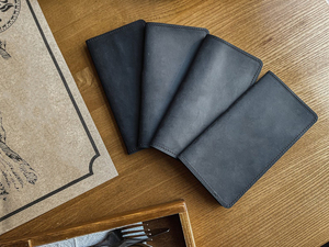 Porte-Comptes en Cuir Véritable Prix Usine pour Restaurants, Présentoir de Factures en Gros, Dossier de Reçus Personnalisé LBH-0087 - Product Image 5