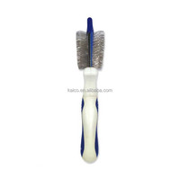 Kit de toilettage pour chien en plastique avec outil de démêlage et brosse pour l'entretien des poils d'animaux, modèle en stock 10892