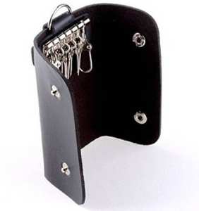 Vente en gros : Étui polyvalent en cuir véritable Crazy Horse pour clés de voiture, porte-clés, protège-clés - Product Image 4