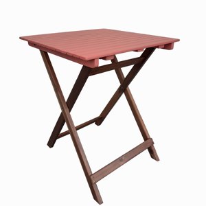 Có Thể Gập Lại Acacia Gỗ Bảng-Thiết Kế Tối Giản Nhiệm Vụ Cao Tất Cả Thời Tiết Bằng Gỗ Bistro Bảng Cho Ngoài Trời Patio Cà Phê Cửa Hàng Cắm Trại - Product Image 1