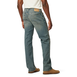 High Quality Men's Straight Jeans Hot Sale Hip Hop Style Washed <b>Stretch</b> Cotton Denim Streetwear <b>Pants</b> with <b>Cargo</b> Pockets - Product Image 2