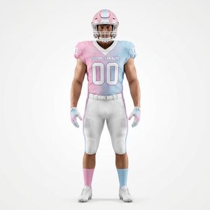 Maillot de football personnalisé 180 GSM, pantalon de football personnalisé, uniforme de football américain pour l'athlétisme scolaire - Product Image 1