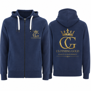 Custom Men's Full <b>Zip</b> Hoodie Premium Cotton Fleece <b>Hooded</b> Sweatshirt Casual <b>Zip</b> Up Jacket with Custom Logo - Product Image 6