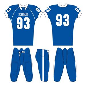 Conjunto de Uniforme de Fútbol Americano Juvenil Personalizado, Jersey Transpirable con Nombre y Número del Equipo, Ropa Deportiva - Product Image 4