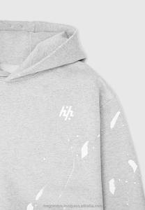 เสื้อกันหนาวมีฮู้ดแบบเรียงซ้อนของผู้ชายกางเกงคาร์โก้100% เข้ารูปชุดวอร์มสำหรับฝึกซ้อมจ๊อกกิ้งชุดวอร์มปักลาย - Product Image 5