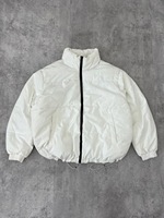 Veste d'hiver respirante à capuche pour homme, en nylon/coton, rembourrée, imperméable, avec fermeture éclair